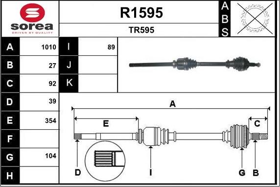 SNRA R1595 - Sürücü mili furqanavto.az