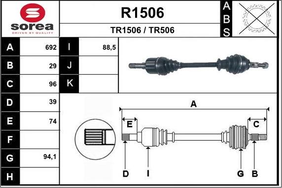 SNRA R1506 - Sürücü mili furqanavto.az