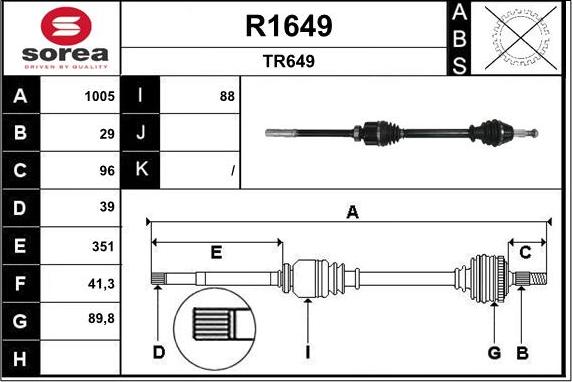 SNRA R1649 - Sürücü mili furqanavto.az