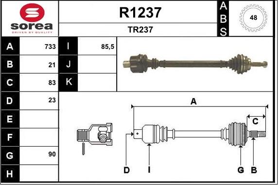 SNRA R1237 - Sürücü mili furqanavto.az