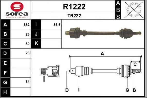 SNRA R1222 - Sürücü mili furqanavto.az