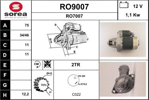 SNRA RO9007 - Başlanğıc furqanavto.az