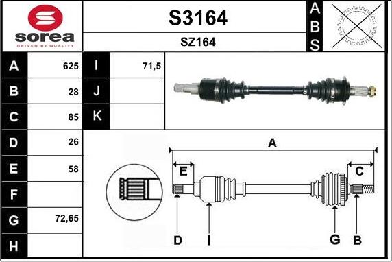 SNRA S3164 - Sürücü mili furqanavto.az