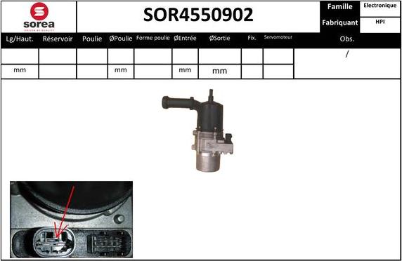 SNRA SOR4550902 - Hidravlik nasos, sükan sistemi furqanavto.az