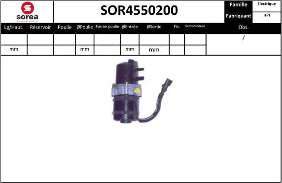 SNRA SOR4550200 - Hidravlik nasos, sükan sistemi furqanavto.az