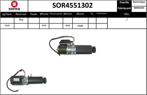 SNRA SOR4551302 - Hidravlik nasos, sükan sistemi furqanavto.az