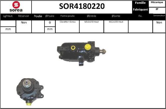 SNRA SOR4180220 - Hidravlik nasos, sükan sistemi furqanavto.az