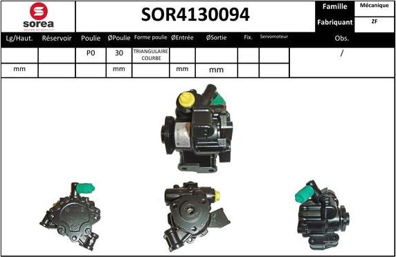 SNRA SOR4130094 - Hidravlik nasos, sükan sistemi furqanavto.az