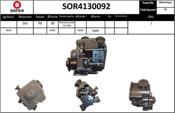 SNRA SOR4130092 - Hidravlik nasos, sükan sistemi furqanavto.az