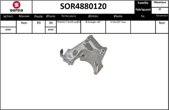 SNRA SOR4880120 - Hidravlik nasos, sükan sistemi furqanavto.az