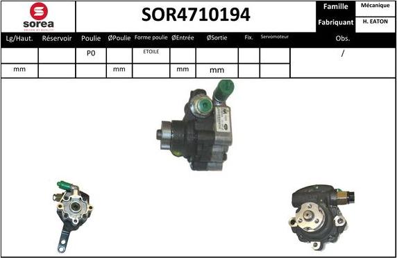 SNRA SOR4710194 - Hidravlik nasos, sükan sistemi furqanavto.az