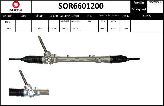 SNRA SOR6601200 - Sükan qurğusu furqanavto.az