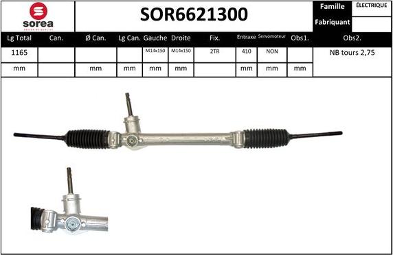SNRA SOR6621300 - Sükan qurğusu furqanavto.az