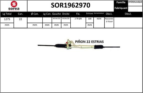 SNRA SOR1962970 - Sükan qurğusu furqanavto.az