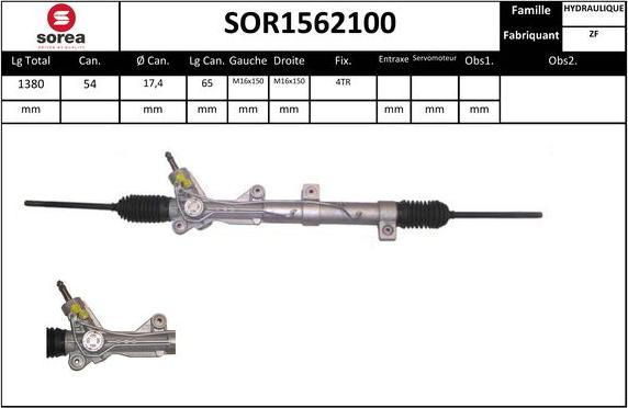 SNRA SOR1562100 - Sükan qurğusu furqanavto.az
