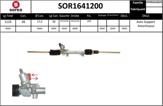 SNRA SOR1641200 - Sükan qurğusu furqanavto.az