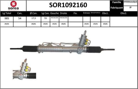 SNRA SOR1092160 - Sükan qurğusu furqanavto.az