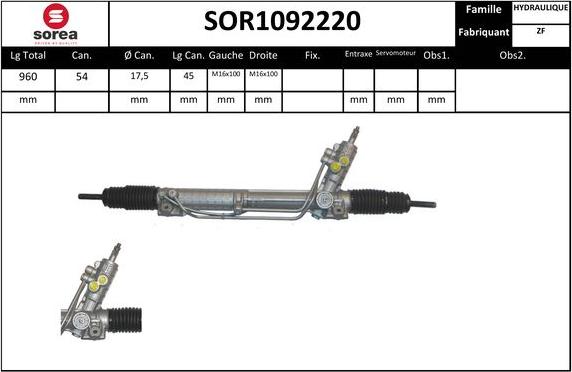 SNRA SOR1092220 - Sükan qurğusu furqanavto.az