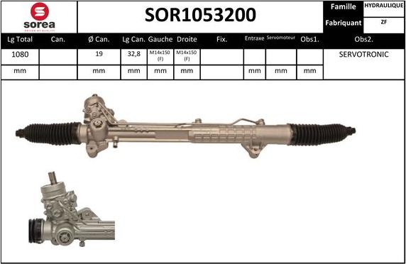 SNRA SOR1053200 - Sükan qurğusu furqanavto.az