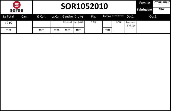 SNRA SOR1052010 - Sükan qurğusu furqanavto.az