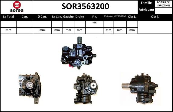 SNRA SOR3563200 - Sükan qurğusu furqanavto.az