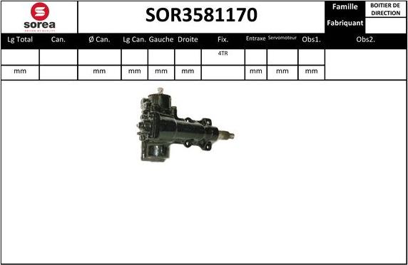 SNRA SOR3581170 - Sükan qurğusu furqanavto.az
