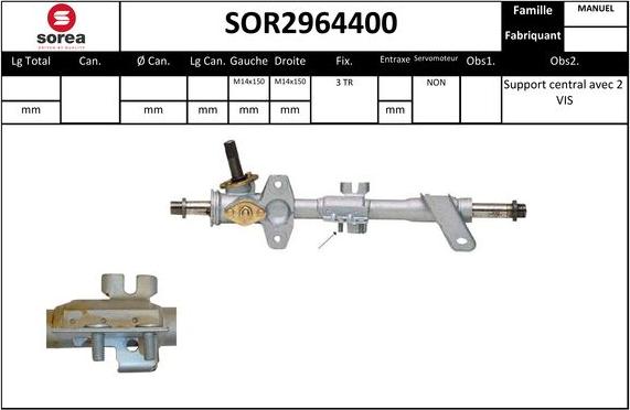 SNRA SOR2964400 - Sükan qurğusu furqanavto.az