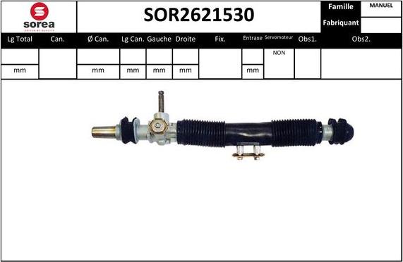 SNRA SOR2621530 - Sükan qurğusu furqanavto.az