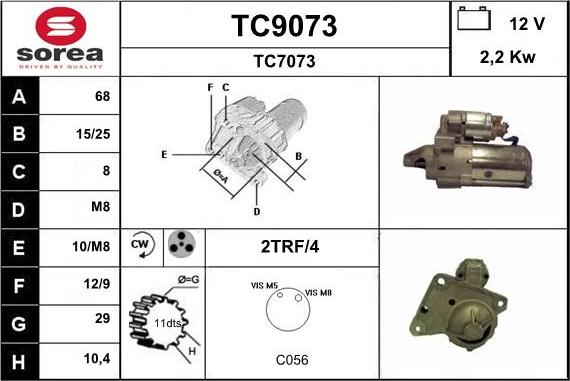 SNRA TC9073 - Başlanğıc furqanavto.az