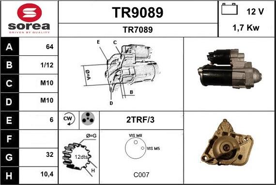 SNRA TR9089 - Başlanğıc furqanavto.az