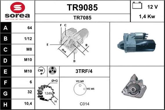 SNRA TR9085 - Başlanğıc furqanavto.az