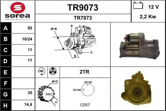 SNRA TR9073 - Başlanğıc furqanavto.az