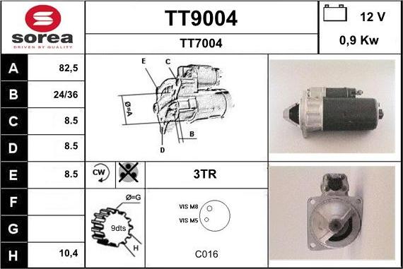 SNRA TT9004 - Başlanğıc furqanavto.az