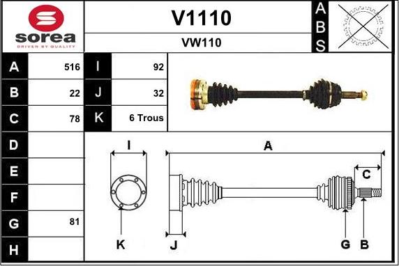 SNRA V1110 - Sürücü mili furqanavto.az