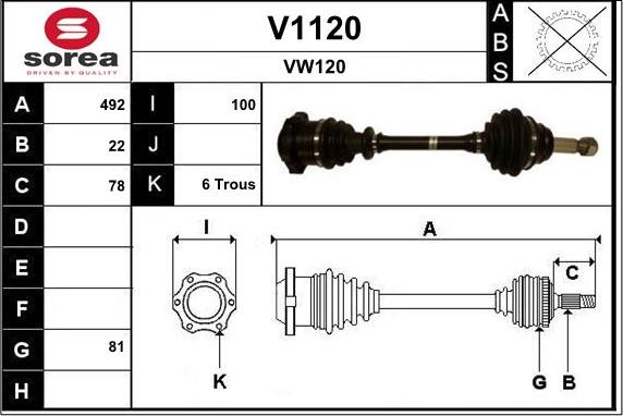 SNRA V1120 - Sürücü mili furqanavto.az