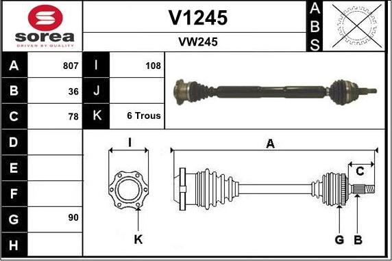 SNRA V1245 - Sürücü mili furqanavto.az