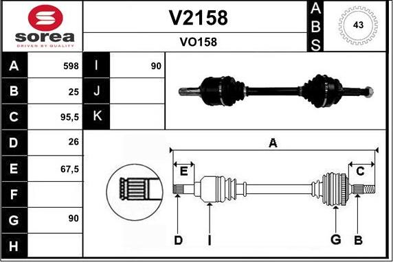 SNRA V2158 - Sürücü mili furqanavto.az