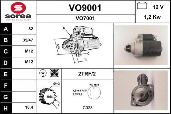 SNRA VO9001 - Başlanğıc furqanavto.az