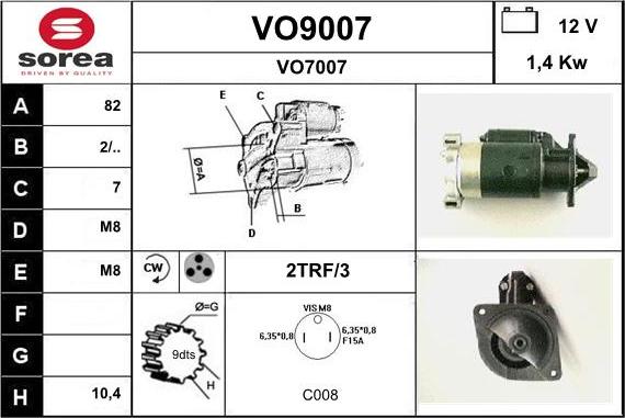 SNRA VO9007 - Başlanğıc furqanavto.az