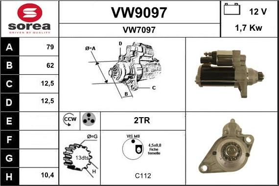 SNRA VW9097 - Başlanğıc furqanavto.az