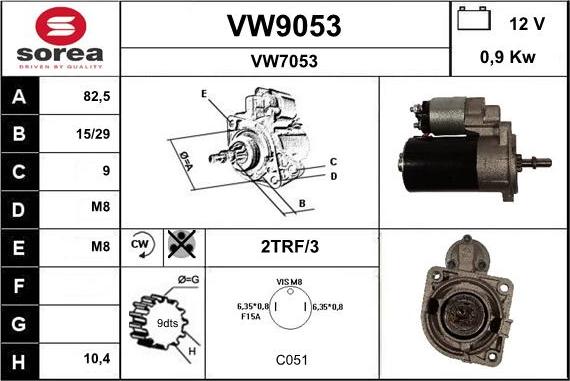 SNRA VW9053 - Başlanğıc furqanavto.az