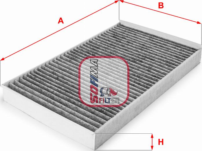 Sofima S 4145 CA - Filtr, daxili hava furqanavto.az