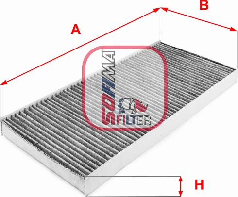 Sofima S 4146 CA - Filtr, daxili hava furqanavto.az