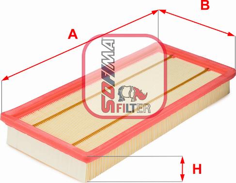 Sofima S 5702 A - Hava filtri furqanavto.az