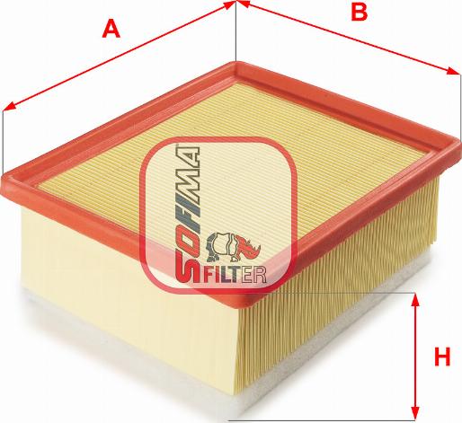 Sofima S 1012 A - Hava filtri furqanavto.az