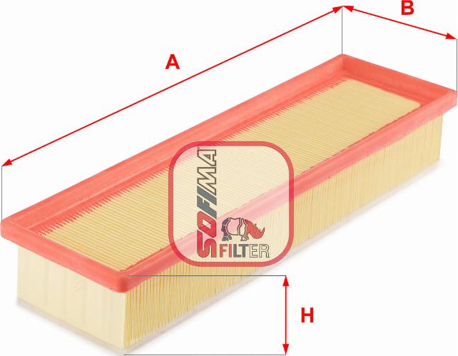 Sofima S 3688 A - Hava filtri furqanavto.az