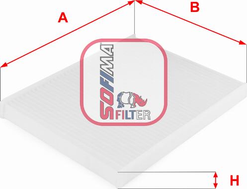 Sofima S 3149 C - Filtr, daxili hava furqanavto.az