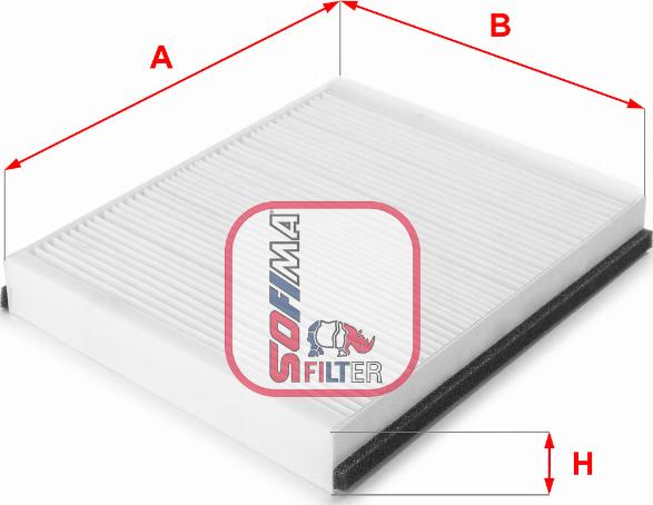 Sofima S 3159 C - Filtr, daxili hava www.furqanavto.az