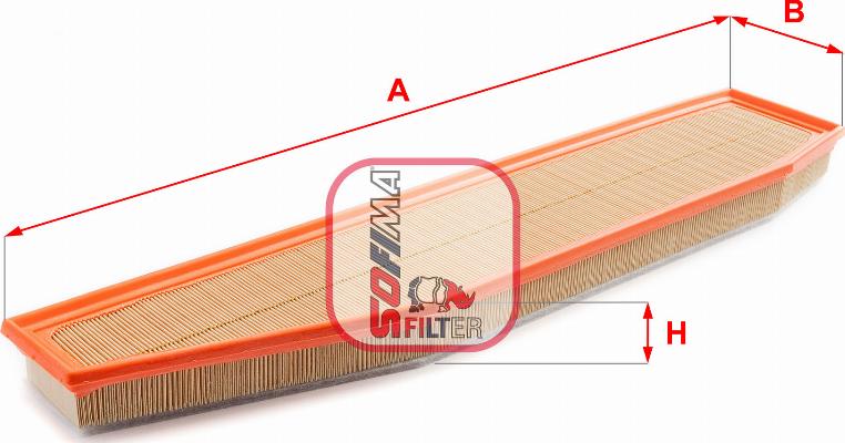 Sofima S 3395 A - Hava filtri furqanavto.az