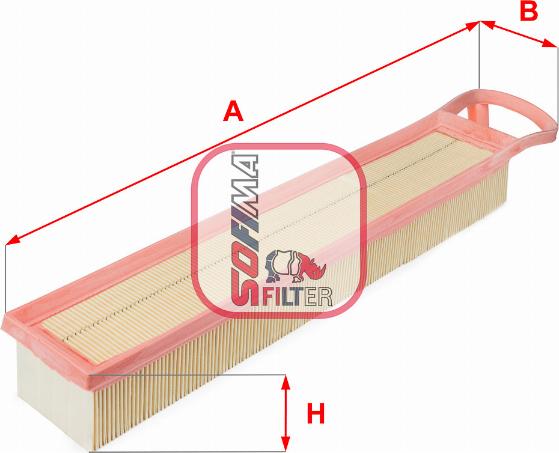 Sofima S 3345 A - Hava filtri furqanavto.az